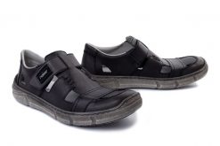 RIEKER 04050-40 grey, półbuty męskie. Szare półbuty męskie Rieker, na lato, bez wzorów, bez obcasa, bez zapięcia. Za 311.92 zł.