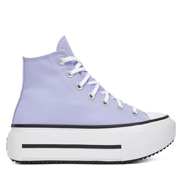 Trampki Converse. Fioletowe trampki i tenisówki damskie Converse, bez wzorów, bez zapięcia. Za 289.99 zł.