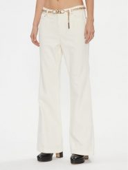 MICHAEL Michael Kors Jeansy MF3904180V Écru Flared Fit. Jeansy damskie MICHAEL Michael Kors, bez wzorów, z bawełny. Za 679.99 zł.