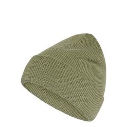 Czapka typu beanie Terrex Xploric Merino. Zielone czapki damskie Adidas, na zimę, bez wzorów, z dzianiny, eleganckie. Za 199.00 zł.