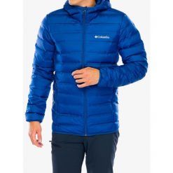 Kurtka puchowa męska Columbia Lake 22 Down Hooded Jacket. Niebieskie kurtki męskie Columbia, m, bez wzorów, z puchu, bez kaptura. Za 399.99 zł.