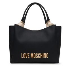 Torebka LOVE MOSCHINO. Czarne shopperki damskie Love Moschino, bez wzorów, bez dodatków. Za 1,049.00 zł.