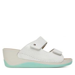 Klapki Berkemann. Szare klapki damskie Berkemann, bez wzorów, bez obcasa, bez zapięcia. Za 399.99 zł.