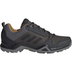 Szare Buty trekkingowe adidas Terrex AX3 Gtx M BC0517. Szare trekkingi męskie Adidas, z gore-texu, bez zapięcia. W wyprzedaży za 499.00 zł.