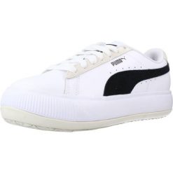 Tenisówki Puma Model Mayu Mix Wn Kolor Czarny. Czarne trampki i tenisówki damskie Puma, bez wzorów, ze skóry, bez zapięcia. Za 445.85 zł.