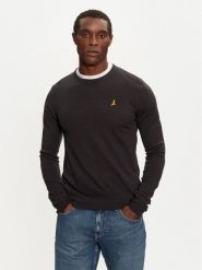 Brave Soul Sweter MK-230EINSTEIN2 Brązowy Regular Fit. Brązowe swetry męskie Brave Soul, m, bez wzorów, z syntetyku, bez kołnierzyka, bez ramiączek. Za 89.99 zł.
