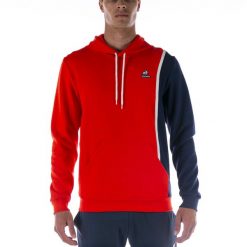 Le Coq Sportif Saison 1 Hoody N°1 M Czerwona Bluza Dorosłych. Czerwone bluzy męskie le coq sportif, m, bez wzorów, sportowe, bez ramiączek, bez kaptura. Za 361.70 zł.