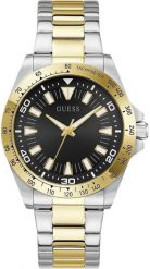 Zegarek Guess Zegarek męski Guess GW1064G4 srebrny. Szare zegarki męskie Guess, z aplikacjami, srebrne. Za 699.00 zł.