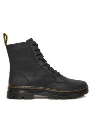 Dr. Martens Trzewiki Combs Leather Casual Boots DM26007001 Czarny. Czarne botki męskie Dr. Martens, bez wzorów, z nubiku, casualowe, bez obcasa, bez zapięcia. Za 679.99 zł.