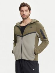 Nike Bluza Windrunner HV0949 Khaki Regular Fit. Brązowe bluzy męskie Nike, m, bez wzorów, z syntetyku, bez ramiączek, bez kaptura. Za 529.99 zł.