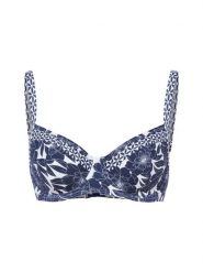 Venice Beach Bikini Kobiety niebieski|biały, 40D. Białe stroje kąpielowe damskie Venice Beach, bez wzorów. Za 139.95 zł.