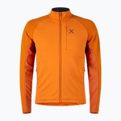 Bluza męska Montura Merano Maglia. Brązowe bluzy męskie MONTURA, na zimę, m, bez wzorów, sportowe, bez ramiączek, bez kaptura. Za 369.99 zł.