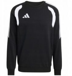 Adidas Bluza męska adidas Tiro 26 League Sweat Crew czarno-biała KF3413 L. Białe bluzy męskie Adidas, l, bez wzorów, bez ramiączek, bez kaptura. Za 171.71 zł.