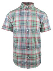 Casualowa (Codzienna) Koszula Męska, Krótki Rękaw - Pako Jeans - Kolorowa Kratka. Koszule męskie Pako Jeans, l, bez wzorów, z bawełny, casualowe, bez kołnierzyka, bez ramiączek. Za 159.00 zł.