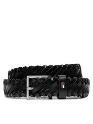 Tommy Hilfiger Pasek Męski Oliver 3.0 Leather Braid Dc AM0AM12068 Czarny. Czarne paski męskie Tommy Hilfiger, ze skóry. Za 219.99 zł.