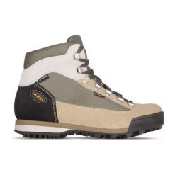 Buty trekkingowe dla dorosłych AKU Ultra Light Original Gore-Tex Vibram. Brązowe trekkingi męskie Aku, z gore-texu, bez zapięcia. Za 579.70 zł.