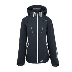 Kurtka narciarska damska Bergson2 ISSUE STX. Czarne kurtki sportowe damskie Bergson, na zimę, xl, bez wzorów, bez ramiączek, bez kaptura, narciarskie. W wyprzedaży za 645.00 zł.