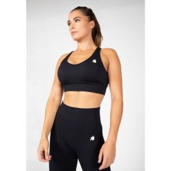Hilton Bezszwowe Biustonosz sportowy - Czarny. Czarne bielizna sportowa damska GORILLA WEAR, m, bez wzorów. Za 178.00 zł.