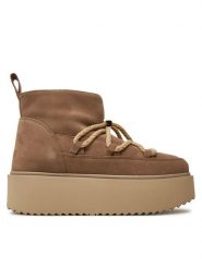 Inuikii Śniegowce Classic Low Platform 75204-004 Beżowy. Brązowe śniegowce damskie Inuikii, ze skóry, bez zapięcia. Za 1,169.00 zł.