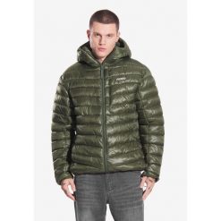 Kurtka turystyczna męska Prosto Synthetic. Zielone kurtki męskie Prosto., m, bez wzorów, bez kaptura. Za 424.99 zł.