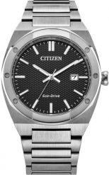 Zegarek Citizen Citizen Eco-Drive BM7660-54E Zegarek męski czarna tarcza 40 mm. Czarne zegarki męskie CITIZEN, bez wzorów. Za 1,519.99 zł.