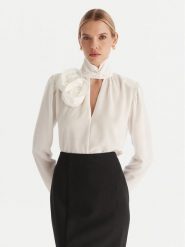 ACCESS FASHION Bluzka 54-2063-171 Biały Regular Fit. Białe bluzki damskie ACCESS FASHION, bez wzorów, z syntetyku, bez kołnierzyka, bez ramiączek. Za 469.99 zł.