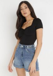 Czarne Body Ismope. Czarne body Born2be, z aplikacjami. Za 69.99 zł.