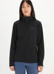 MARMOT Bluza polarowa damska Women's Leconte Fleece Jacket black-M. Czarne bluzy damskie Marmot, m, bez wzorów, z elastanu, bez ramiączek, bez kaptura. Za 262.40 zł.