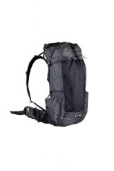 Plecak trekkingowy 46+10L Qidian Pro 45. Czarne plecaki męskie 3F UL GEAR, bez wzorów, z materiału. Za 449.99 zł.