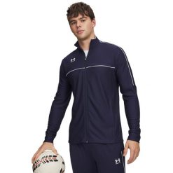 Under Armour Męska Kurtka Treningowa Challenger Track Jacket 6014168. Białe kurtki sportowe męskie Under Armour, l, bez wzorów, z materiału, z kapturem, na fitness i siłownię. Za 303.30 zł.