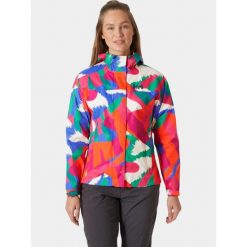 Płaszcz Przeciwdeszczowy Damski Helly Hansen Loke Print. Czerwone płaszcze damskie Helly Hansen, bez wzorów, bez kołnierzyka, bez kaptura. Za 609.00 zł.