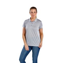 Damska koszulka polo Erima Fonctionnel. Szare bluzki damskie Erima, bez wzorów, bez kołnierzyka, bez ramiączek. Za 263.99 zł.