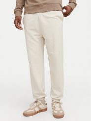Jack & Jones Spodnie dresowe Morgan 12257964 Beżowy Regular Fit. Brązowe spodnie sportowe męskie Jack & Jones, m, bez wzorów, z bawełny. Za 119.99 zł.