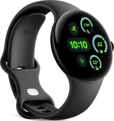 Smartwatch Pixel Watch 3 Czarny (GA05757-DE). Czarne zegarki smartwatch Google, bez wzorów. Za 1,485.37 zł.