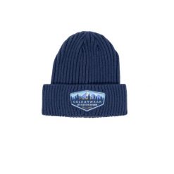 Czapka zimowa Colourwear Bonk Badge. Żółte czapki damskie Colourwear, na zimę, bez wzorów. Za 75.99 zł.