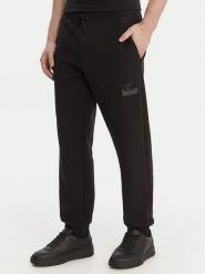 HUGO Spodnie dresowe Daylony 50557453 Czarny Regular Fit. Czarne spodnie sportowe męskie Hugo, m, bez wzorów, z bawełny. Za 519.99 zł.