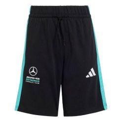 Szorty Mercedes - Amg Petronas Formula 1 Team Dna. Czarne szorty damskie Adidas, bez wzorów, sportowe. Za 179.00 zł.