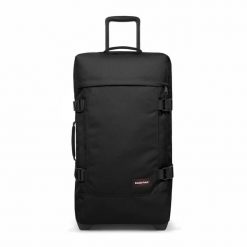 Torba podróżna Eastpak Tranverz M. Czarne torby podróżne damskie Eastpak, bez wzorów, z materiału, duże. Za 777.50 zł.