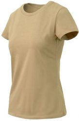 Helikon-Tex T-shirt damski Slim Organic - Khaki. Brązowe t-shirty damskie HELIKON-TEX, bez wzorów, bez kołnierzyka, bez ramiączek. Za 90.09 zł.
