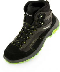 Buty męskie trekkingowe wodoodporne Garsport AVERAU MID. Czarne trekkingi męskie 318, z gumy, bez zapięcia. Za 268.00 zł.
