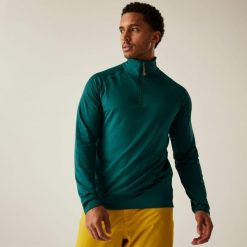 Fuse Up II Polar narciarski męski. Niebieskie bluzy sportowe męskie Dare 2B, na zimę, m, bez wzorów, z polaru, bez kaptura, narciarskie. Za 139.99 zł.