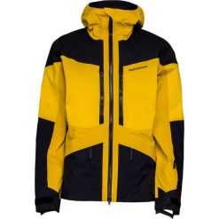 Kurtka narciarska PEAK PERFORMANCE GRAVITY. Czarne kurtki sportowe męskie Peak Performance, bez wzorów, z gore-texu, bez kaptura, narciarskie, gore-tex. Za 2,600.00 zł.