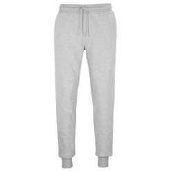 Melanżowe Spodnie Do Biegania Jumbo Fleece Unisex Dla Dorosłych. Szare spodnie sportowe męskie SOL'S, bez wzorów, do biegania. Za 185.99 zł.