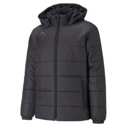 Kurtka męska Puma teamLIGA Padded Jacket. Białe kurtki męskie Puma, m, bez wzorów, sportowe, bez kaptura. W wyprzedaży za 288.50 zł.