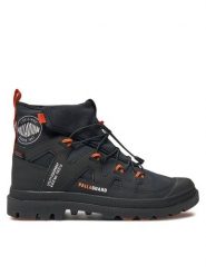 Palladium Trapery Pampa Lite+ Explor Wp+ 74383-008-M Czarny. Czarne buty zimowe męskie Palladium, bez wzorów, z tworzywa sztucznego, bez obcasa, bez zapięcia. Za 359.99 zł.