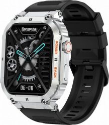 Smartwatch Gravity GT6-5 Czarny. Czarne zegarki smartwatch Gravity, bez wzorów. Za 202.24 zł.
