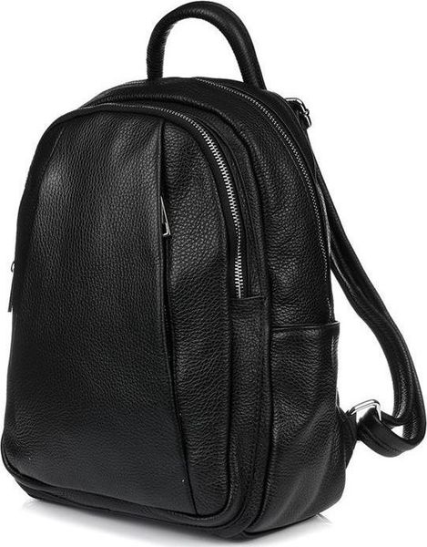 Vera Pelle Czarny Włoski Plecak Skórzany A4 damski dużo kieszeni C79 NoSize. Czarne plecaki damskie Vera Pelle, bez wzorów. Za 319.99 zł.
