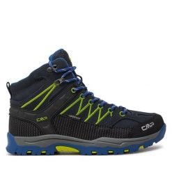 Trekkingi CMP. Niebieskie obuwie trekkingowe damskie CMP, bez zapięcia. Za 219.99 zł.