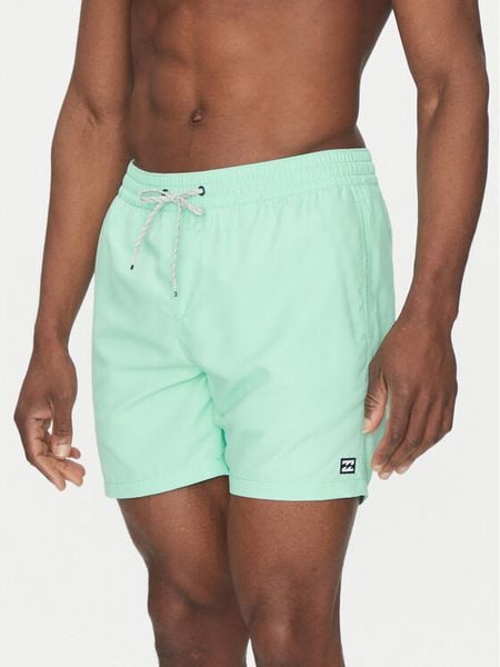 Billabong Szorty kąpielowe All Day EBYJV00134 Turkusowy Regular Fit. Niebieskie kąpielówki męskie Billabong, bez wzorów, z syntetyku. Za 69.99 zł.