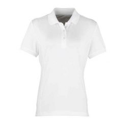 Damska Koszulka Polo Coolchecker. Białe koszulki sportowe damskie PREMIER, m, bez wzorów, bez ramiączek. Za 80.99 zł.